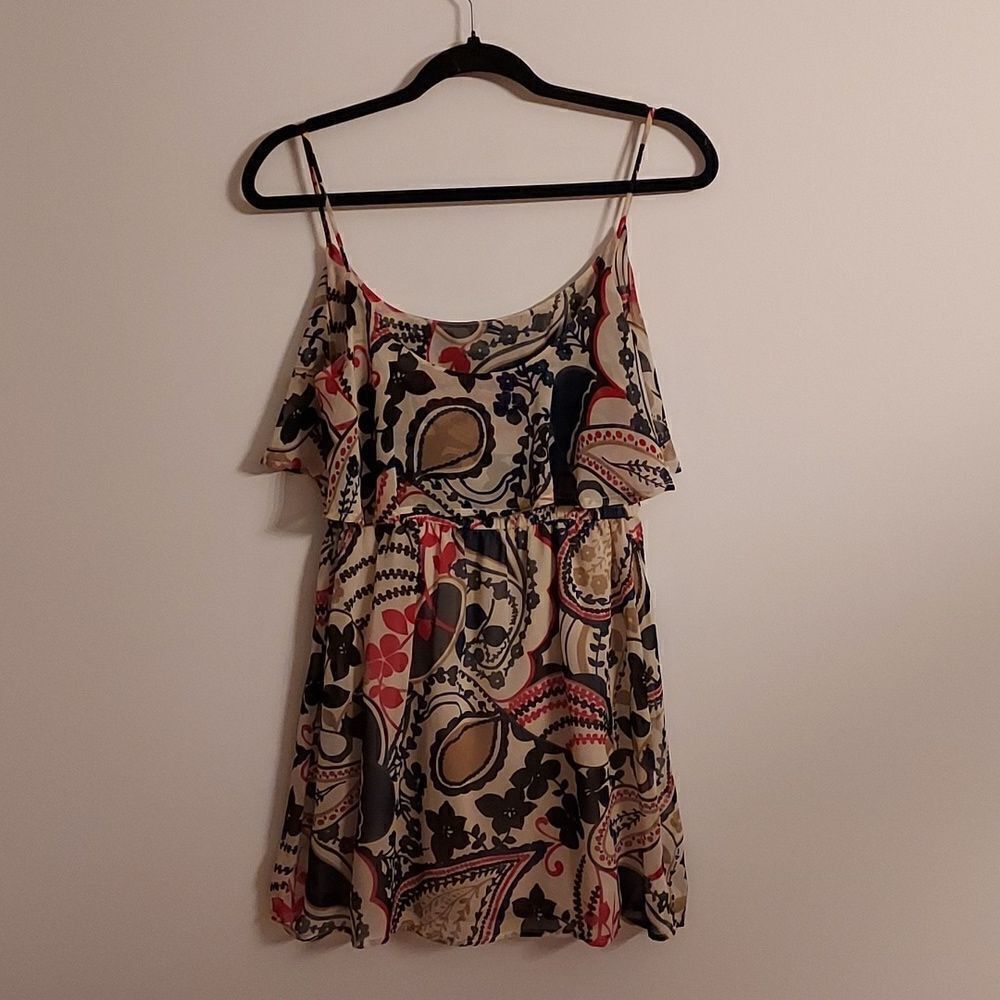 My Story 60s Vibe Psychedelic Print Sundress - Picture 3 of 4